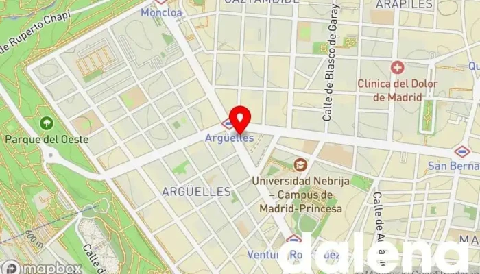 mapa de Supermercado El Corte Inglés Supermercado en Madrid