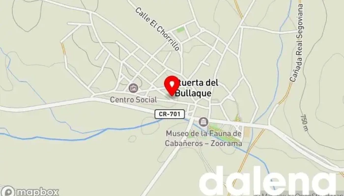 mapa de Supermercado La Casilla Supermercado en Retuerta del Bullaque