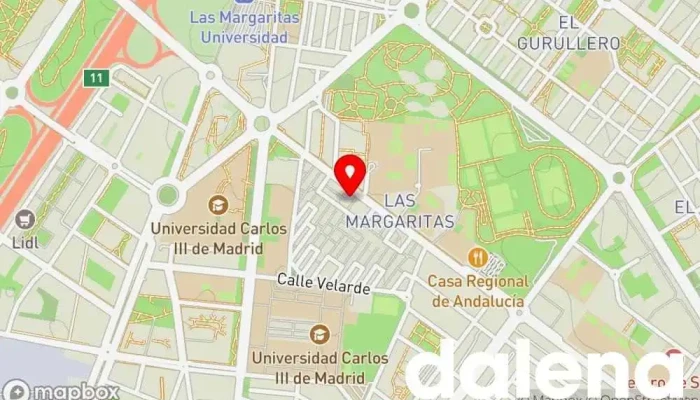 mapa de supermercado las margaritas左邻右舍亚洲超市 Supermercado en Getafe