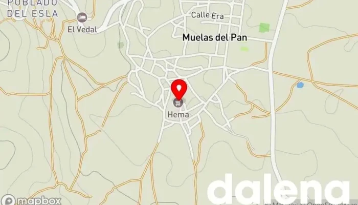 mapa de Supermercado Muelas del Pan Comercio en 6