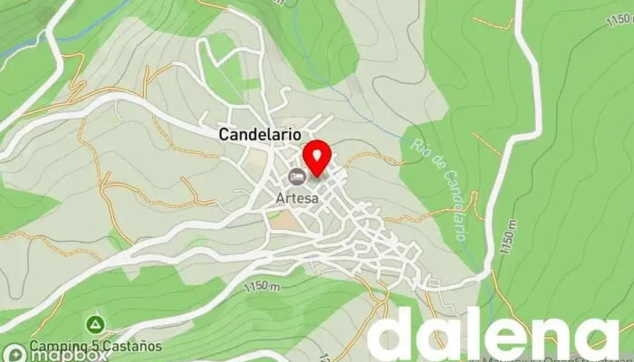 mapa de Supermercado Neila Supermercado en Candelario