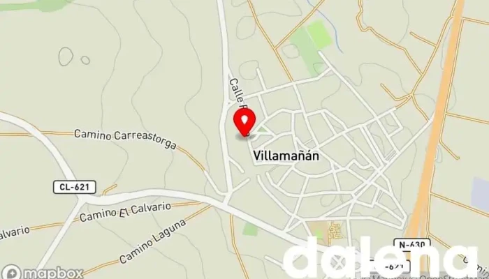 mapa de Supermercado Oliver Supermercado en Villamañán