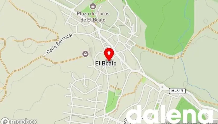 mapa de Supermercado Proxim Supermercado en El Boalo
