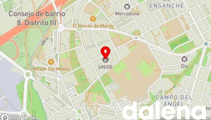 mapa de Supermercado UNIDE Supermercado en Alcalá de Henares