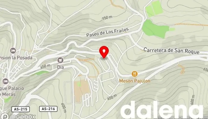 mapa de Supermercado Uniper Agustin Supermercado en Tineo