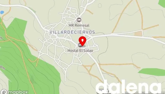 mapa de Supermercado Valdalla Supermercado en Villardeciervos