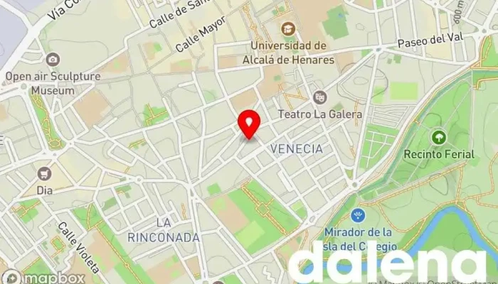 mapa de Supermercado Venecia Tienda de alimentación, Comercio en Alcalá de Henares