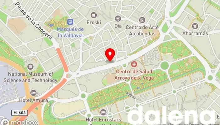mapa de Supermercado y Bazar OTOSEN Supermercado en Alcobendas