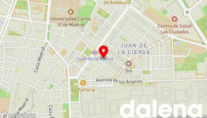 mapa de Supermercados Aiman Tienda de alimentación en Getafe
