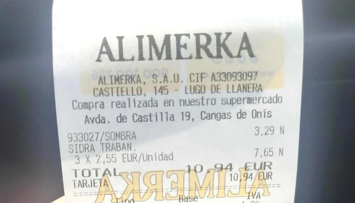 Supermercados Alimerka - Cangas De Onís