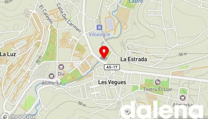 mapa de Supermercados Alimerka Supermercado, Panadería, Carnicería, Pescadería, Frutería, Tienda de alimentos orgánicos en Avilés