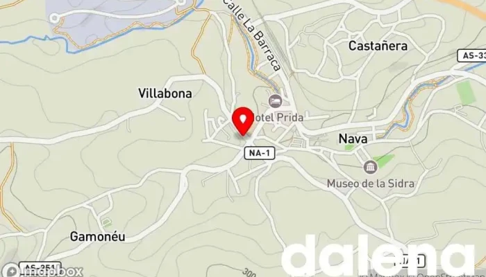 mapa de Supermercados Alimerka Supermercado, Panadería, Carnicería, Pescadería, Frutería, Tienda de alimentos orgánicos en Nava