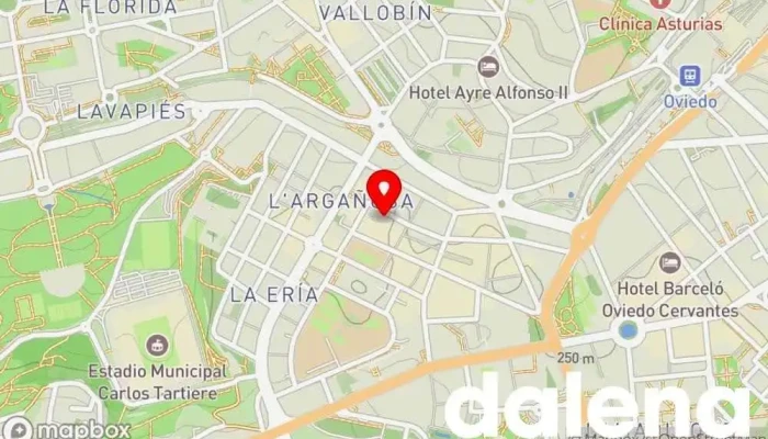mapa de Supermercados Alimerka Supermercado, Panadería, Carnicería, Pescadería, Frutería, Tienda de alimentos orgánicos en Oviedo