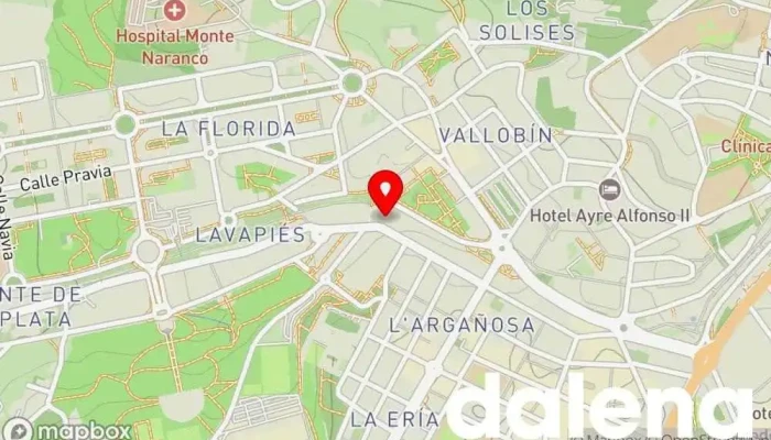 mapa de Supermercados Alimerka Supermercado, Panadería, Carnicería, Pescadería, Frutería, Tienda de alimentos orgánicos en Oviedo
