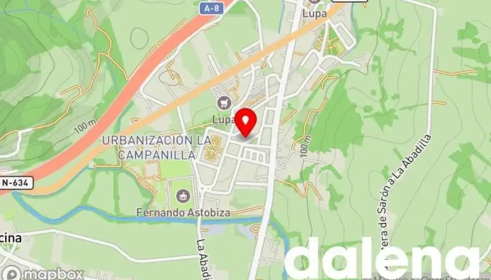 mapa de Supermercados Dia Supermercado, Panadería, Carnicería, Tienda de alimentación, Tienda de congelados, Servicio de entrega de compra a distancia, Tienda de productos para mascotas, Mercado de productos agrícolas en Santa María de Cayón
