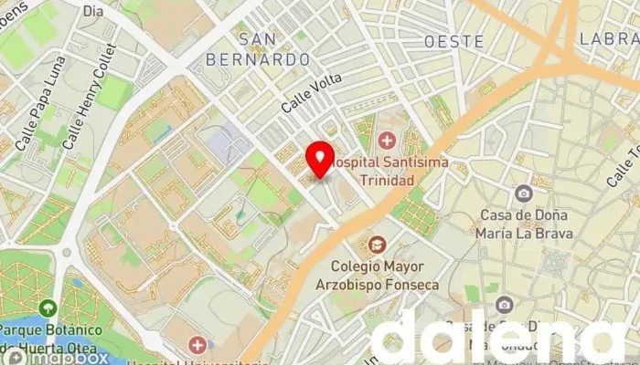 mapa de Supermercados Dia Supermercado en Salamanca