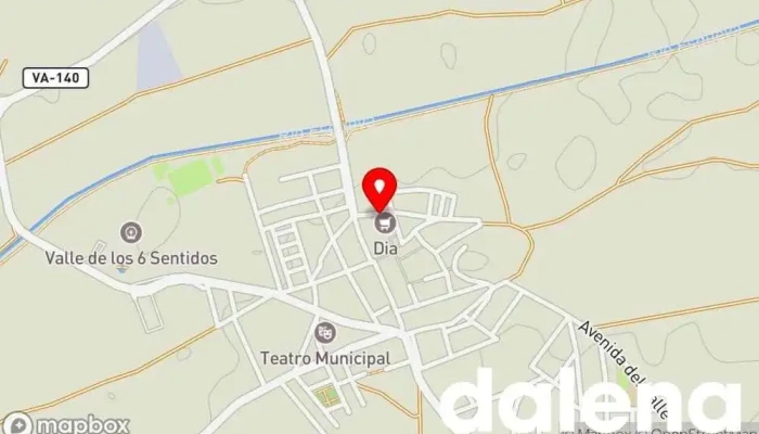 mapa de Supermercados Dia Supermercado en Renedo de Esgueva