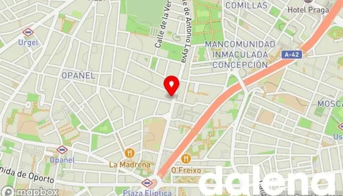 mapa de Supermercados Dia Supermercado, Panadería, Carnicería, Tienda de alimentación, Tienda de congelados, Servicio de entrega de compra a distancia, Tienda de productos para mascotas, Mercado de productos agrícolas en Madrid