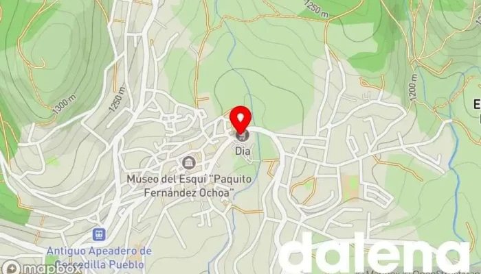 mapa de Supermercados Dia Supermercado, Panadería, Carnicería, Tienda de alimentación, Tienda de congelados, Servicio de entrega de compra a distancia, Tienda de productos para mascotas, Mercado de productos agrícolas en Cercedilla