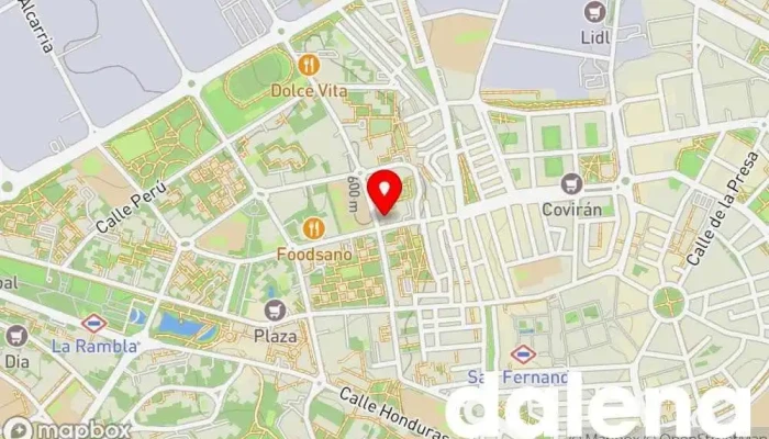 mapa de Supermercados Dia Supermercado, Panadería, Carnicería, Tienda de alimentación, Tienda de congelados, Servicio de entrega de compra a distancia, Tienda de productos para mascotas, Mercado de productos agrícolas en Coslada