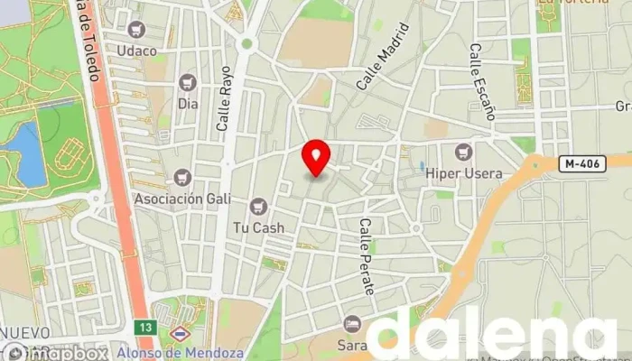 mapa de Supermercados Dia Supermercado, Panadería, Carnicería, Tienda de alimentación, Tienda de congelados, Servicio de entrega de compra a distancia, Tienda de productos para mascotas, Mercado de productos agrícolas en Getafe