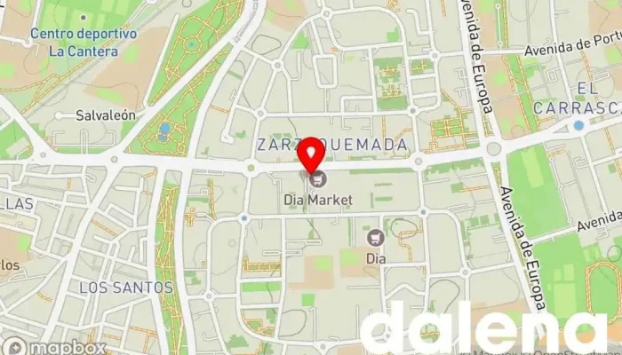mapa de Supermercados Dia Supermercado en Leganés
