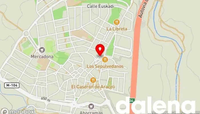 mapa de Supermercados Dia Supermercado, Panadería, Carnicería, Tienda de alimentación, Tienda de congelados, Servicio de entrega de compra a distancia, Tienda de productos para mascotas, Mercado de productos agrícolas en San Agustín del Guadalix