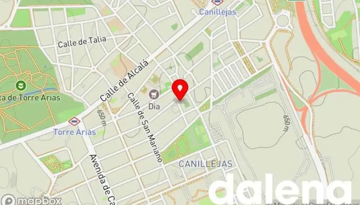 mapa de Supermercados Dia Supermercado, Panadería, Carnicería, Tienda de alimentación, Tienda de congelados, Servicio de entrega de compra a distancia, Tienda de productos para mascotas, Mercado de productos agrícolas en Madrid