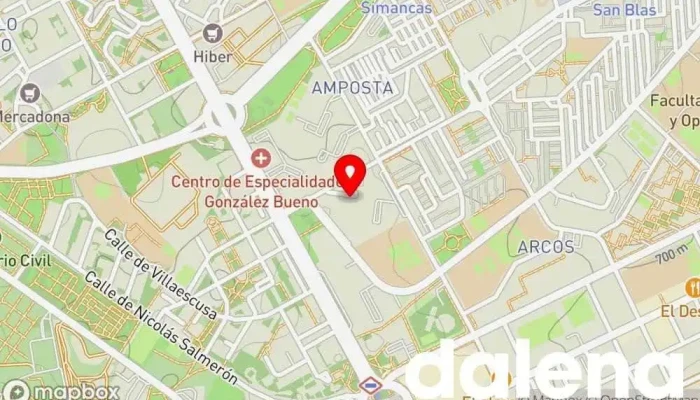 mapa de Supermercados Dia Supermercado en Madrid