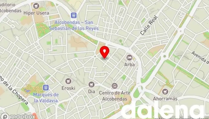 mapa de Supermercados Dia Supermercado, Panadería, Carnicería, Tienda de alimentación, Tienda de congelados, Servicio de entrega de compra a distancia, Tienda de productos para mascotas, Mercado de productos agrícolas en Alcobendas