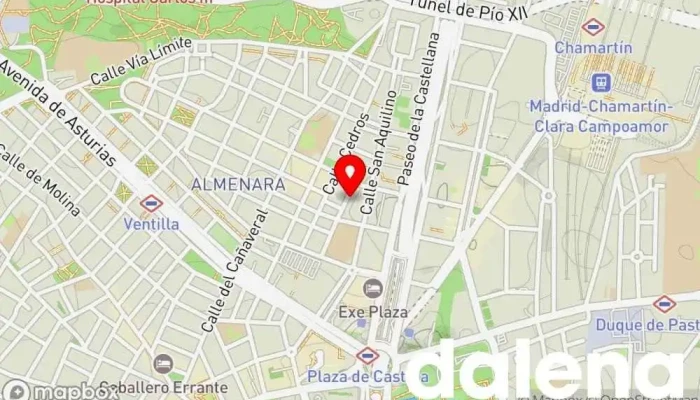 mapa de Supermercados Dia Supermercado, Panadería, Carnicería, Tienda de alimentación, Tienda de congelados, Servicio de entrega de compra a distancia, Tienda de productos para mascotas, Mercado de productos agrícolas en Madrid