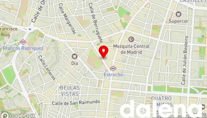 mapa de Supermercados Dia Supermercado en Madrid