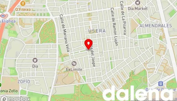 mapa de Supermercados Dia Supermercado de descuentos en Madrid