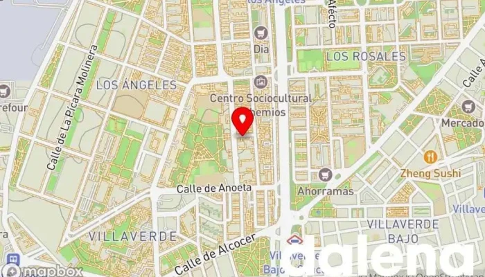 mapa de Supermercados Dia Supermercado, Panadería, Carnicería, Tienda de alimentación, Tienda de congelados, Servicio de entrega de compra a distancia, Tienda de productos para mascotas, Mercado de productos agrícolas en Madrid