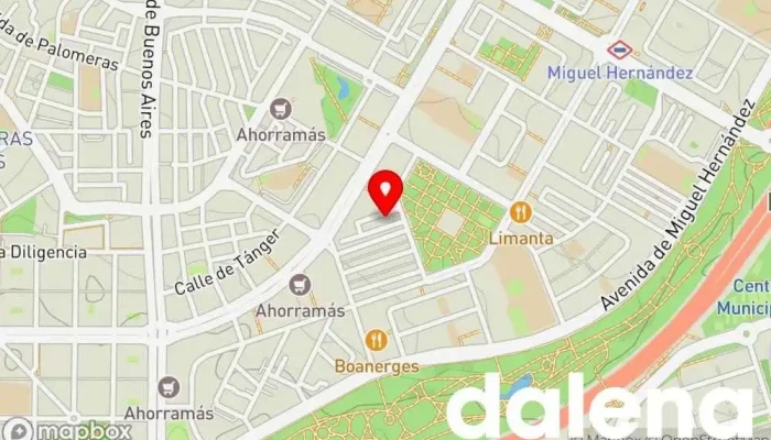 mapa de Supermercados Dia Supermercado en Madrid