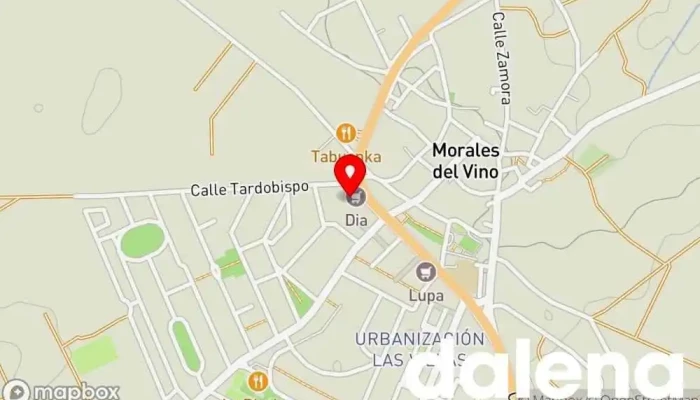 mapa de Supermercados Dia Supermercado en 6