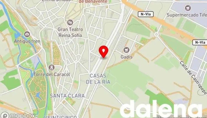 mapa de Supermercados Froiz Supermercado en 73-75