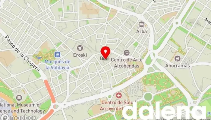 mapa de Supermercados La Despensa Álvarez Gadea Supermercado, Panadería, Carnicería, Pescadería, Frutería en Alcobendas