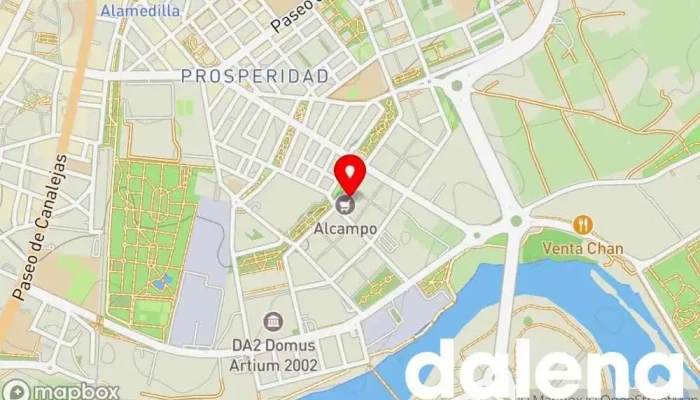 mapa de Supermercados Supermercado, Carnicería, Pescadería en Salamanca