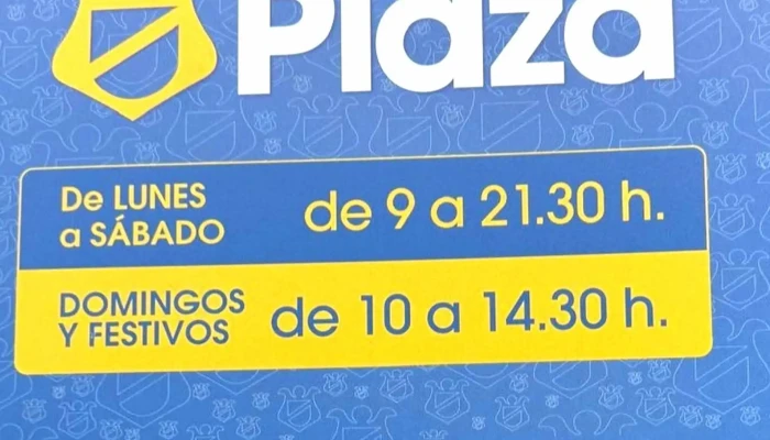 Supermercados Plaza -  Horario - Madrid
