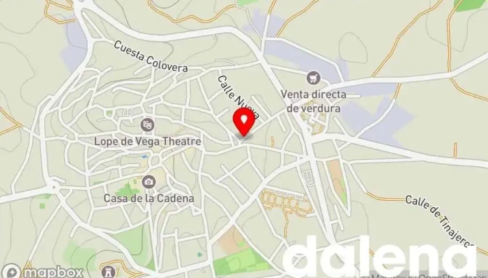 mapa de Tienda Alimentación Gini Tienda de alimentación en Chinchón