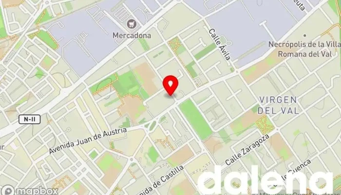 mapa de Tienda de Alimentación Tienda de alimentación en Alcalá de Henares