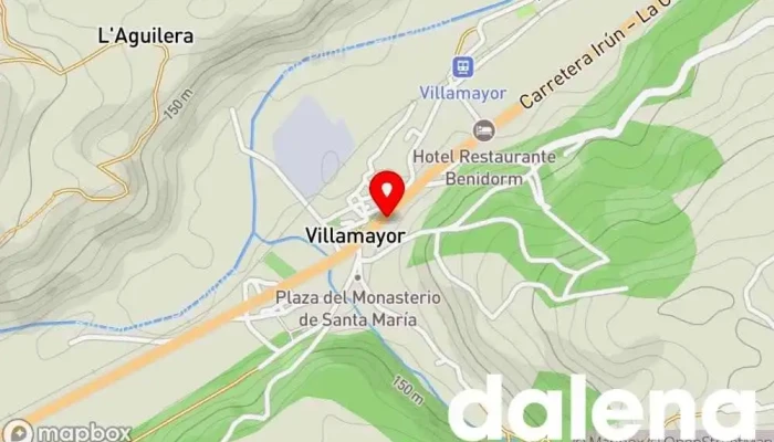 mapa de Tienda Nueva Tienda de alimentación en Villamayor