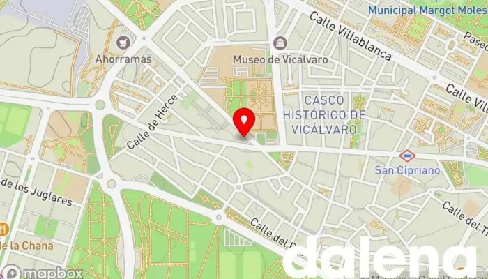 mapa de Tienda Supercor Stop & Go Supermercado, Tienda de alimentación en Madrid