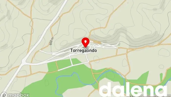 mapa de Torregalindo  en Torregalindo