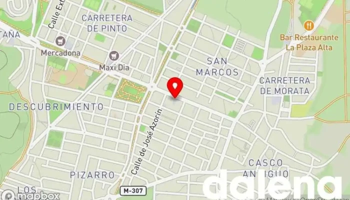 mapa de TU MERCADO Supermercado en San Martín de la Vega