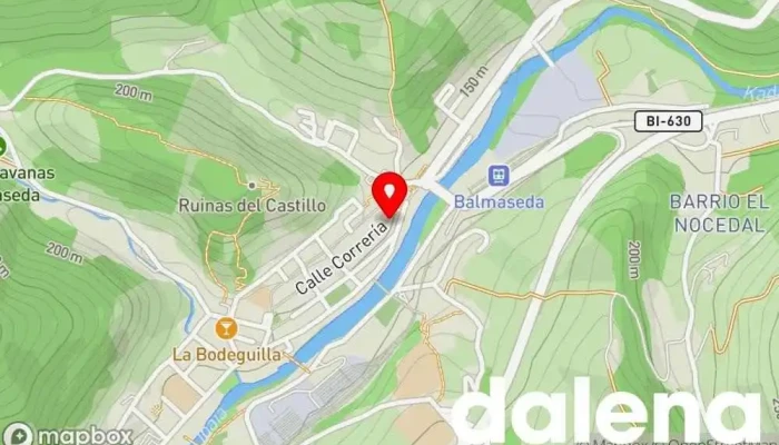 mapa de Txutxeland Tienda de alimentación en Balmaseda