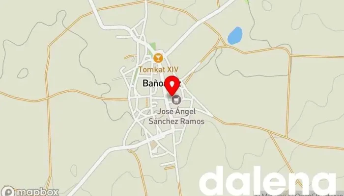 mapa de UDACO Alimentación Jose Angel Sánchez Román Tienda de alimentación en Bañobárez