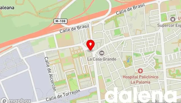 mapa de udaco alimentación Supermercado en Torrejón de Ardoz