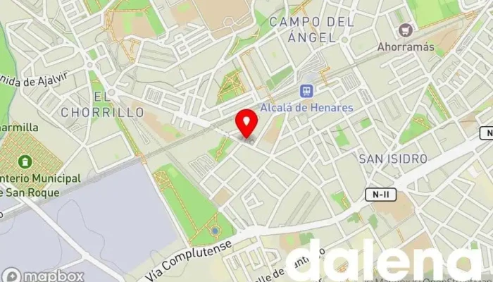 mapa de Udaco Tienda de alimentación en Alcalá de Henares